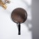 Rock pan, d = 17 cm, plastic handle, anti -stick coating, brown color