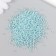 Glass beads 12/0 "cornflower" translucent mother -of -pearl 450 grams