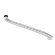 Pour for imported mixers, length 35 cm, curved, diameter 3/4 