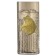 Set of high glasses, brown color, 400 ml