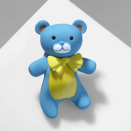 Icon "Bear" Plush in the Bange, the color of the yellow-blue in silver-1