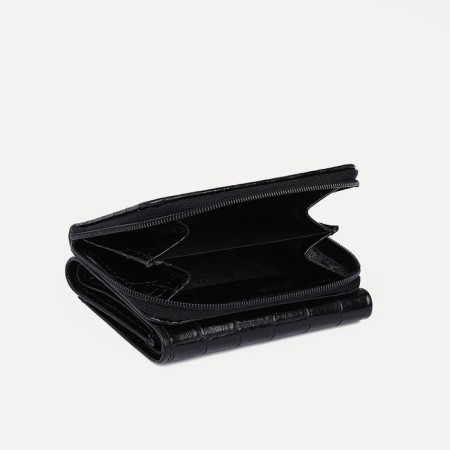 Women's wallet with lightning, black color-2