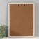 Photo frame plastic 30x40 cm "Abstraction of lines on white" coffee 1.5x33.6x43.6 cm
