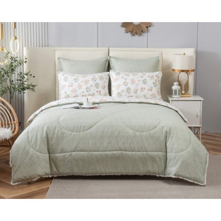 Set 1.5 joint venture: blanket 150x210 cm, sheet 180x230 cm, pillowcases 50x70 cm - 2 pcs-2