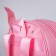 Baby backpack for girls with sparkles "Bunny", Removable elements, 27x23x10 cm