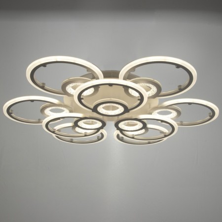 Causteen with PDU 1134/9wt LED 306W 3000K-6000K Dimmer White 79x79x10 cm Bayerlux-1
