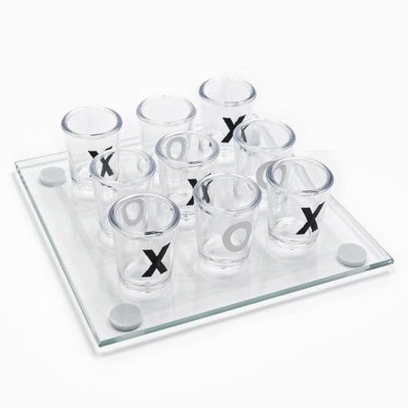 The game "Drunk Kresti-Noliki", 13 x 13 cm, 9 stacks, pile 3 x 2.5 cm