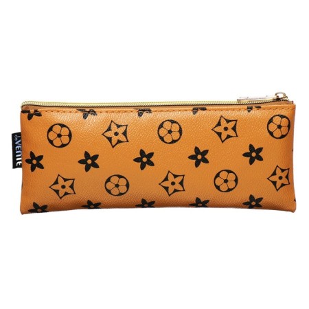 Penal soft, 1 department, 90 x 215 x 10 mm, flat, Devente, Monogram, artificial skin beige 7024446-2