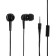 Hoco W24 headphone set, wired, full -size + vacuum, wired, blue