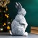Garden figure "Hare Field" 18x21x33cm