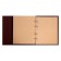The album is vertical for icons, with sheets on fabric, 230 x 270 mm, boumvinyl, brown
