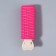 Bigudi for a basal volume, with a clamp, 3.3 × 3.5 × 10.5 cm, color mix