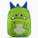 Baby backpack for a boy with a pocket "Montstrika", 30x25 cm