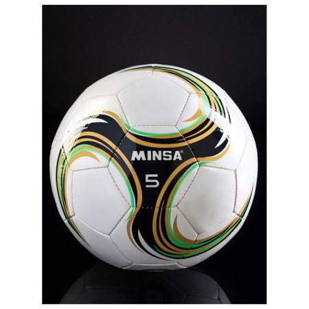 Ball football minsa spin, tpu, machine stitching, 32 panels, p. 5-5