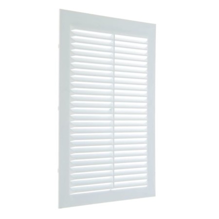 Ventilation grate TDM SQ1807-0089, 170 x 240 mm, inexhaustible, with a mosquito net, white-1