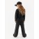 Children's costume Freedom, height 128 cm, black color