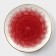 Porcelain shade “Cosmos”, d = 18.5 cm, red color