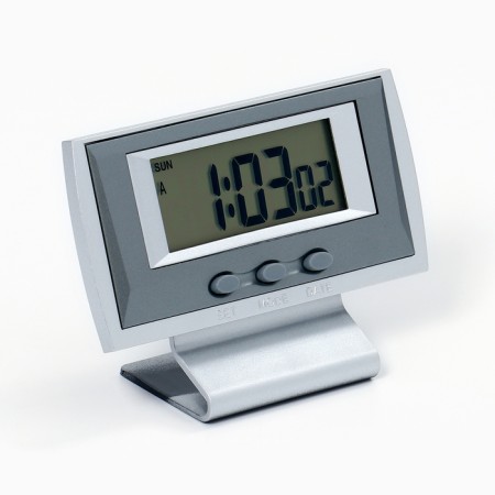 Electronic desktop watches: calendar, alarm clock, 1 aaa, 10.5 x 4.2 x 7.7 cm-1