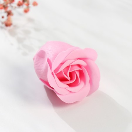 Soap petals "Bun Rosa. Pink" 3.5x3.5x4 cm