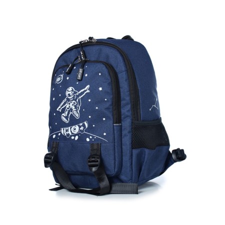 School backpack, 275x385x125 cm, blue T.