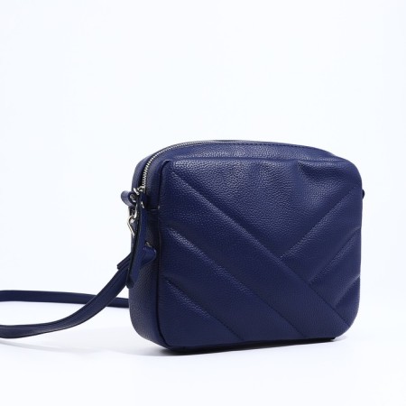 Richet Cross-Boda Bag, external pocket, blue color-2