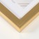 Photo frame plastic Gallery 10x15 cm, 641811 gold (plastic screen)