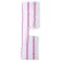 Pioneer 17 nasading for a mop, microfiber, bilateral, 38x10 cm, white-red color