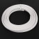 Protective lining on the door circuit, metal core, 5 m, white