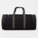 Road bag on a zipper, with an increase, 3 outer pockets, a long belt, black color/hack
