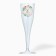A set of plastic glasses for champagne "Mr and MRS", Party, 150 ml