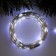 Garland "thread" 20 m dew, IP20, silver thread, 200 LED, white glow, 12 V