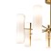 Freya FR5368CL-14BS FIRE, 435x355x320 mm ceiling lamp, E14, 14x40W, brass color