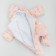 Kinderlitto Kinderlitto overalls. Cloud ", height 68-74 cm, pink color