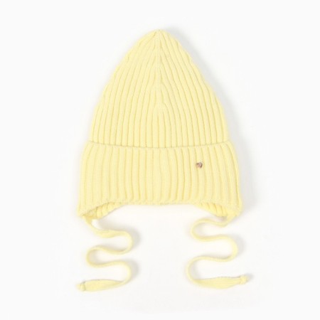 Children's hat, yellow color, size 48-50