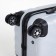 Small 20 suitcase, "Cartes factory", lightning department, code castle, 4 wheels, color gray color