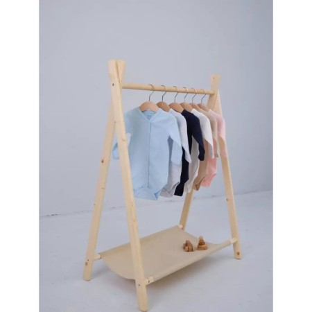 Body Body on buttons with Rant Base anti -ticaras, seams outward, height 56 ​​cm, blue color-4