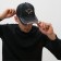 Male cap minaku, black color, rr 56-58