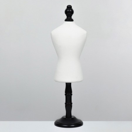 Animal clothing mannequin, textile, height 41 cm, OG 32 cm, from 25 cm, with black substitution 99114-1