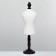 Animal clothing mannequin, textile, height 41 cm, OG 32 cm, from 25 cm, with black substitution 99114