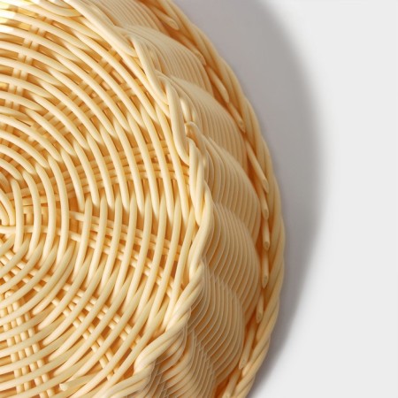 Basket for fruits and bread Vanilla, 21 × 21 × 7 cm-4