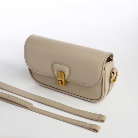 Female bag Textura, small size, color gray-beige-8