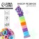 Hair gum "Unicorn", 20 pcs., Diam 2 cm