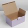 Gift folding box, packaging, "lavender", 22 x 15 x 10 cm