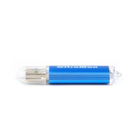 Флешка OltraMax 30, 32 Гб, USB2.0, чт до 15 Мб/с, зап до 8 Мб/с, синяя-1