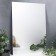 Sticker plastic mirror "rectangular mirror" 40x30 cm