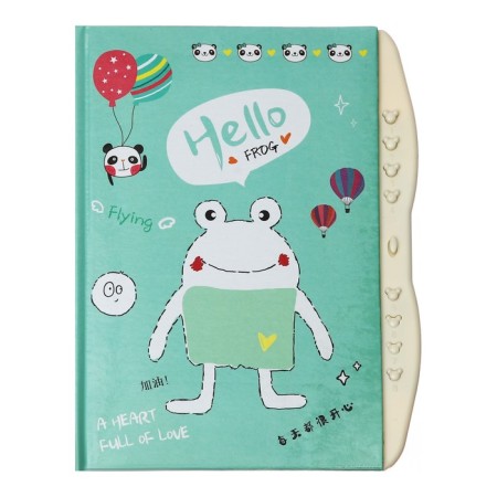 Notebook Gift Book on the castle, A6+, 48 sheets, line "Funny animals", mix-3