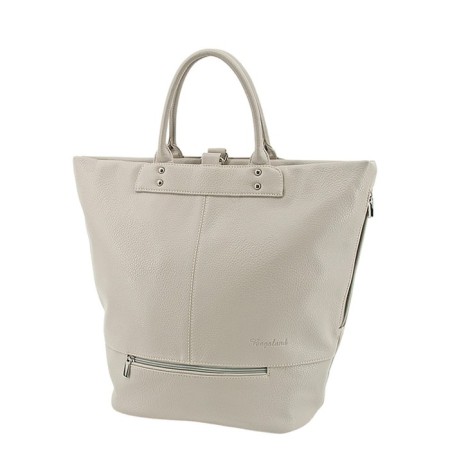 Bag Schoper, Lightning Department, gray-beige color 35x28x17.5cm