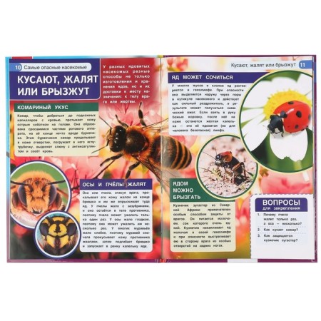 The most dangerous insects. Encyclopedia with developing tasks-3