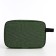 Lightning cosmetic bag, green color