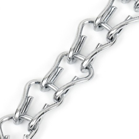 Collar - a noose with a sign for engraving, weaved, 60 cm, wire thickness 3 mm-2